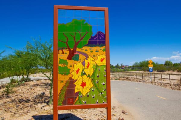 Desert Art Julian Wash Greenway Chuck Huckelberry Loop Tucson | Julian Wash Greenway Guide