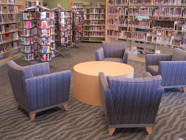 seating at Kirk Bear Canyon Library | Kirk-Bear Canyon Library - Attraction Guide