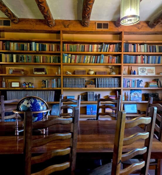 Library Room Hacienda del Sol Guest Ranch Resort Tucson | Resort Report: Hacienda del Sol Guest Ranch Resort