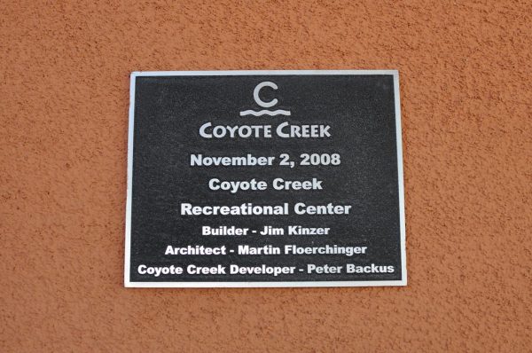 Coyote Creek Recreation Center was dedicated in November 2008 | Neighborhood Spotlight: Coyote Creek