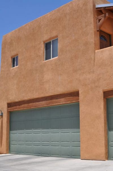 brightly colored garage doors are common in Civano | Neighborhood Spotlight: Civano