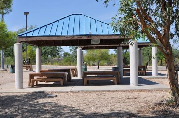 ramadas could use an update at Abraham Lincoln Regional Park | Park Profile: Lincoln Regional Park