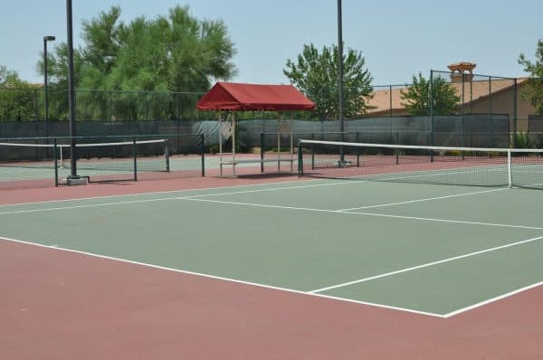 tennis courts at Rancho Sahuarita | Neighborhood Spotlight: Rancho Sahuarita