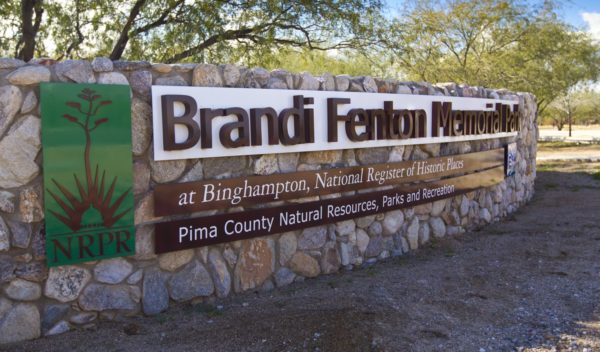 Brandi Fenton Memorial Park Sign Pima County Communications | Park Profile: Brandi Fenton Memorial Park