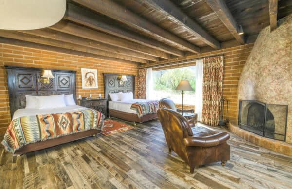 Tanque Verde Ranch Two Beds Fireplace Tucson Arizona | Tanque Verde Ranch: An All-Inclusive Vacation in Tucson, AZ