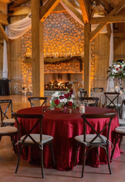 The Barn Fireplace Indoor Wedding Reception Tanque Verde Ranch Tucson Arizona | Tanque Verde Ranch: An All-Inclusive Vacation in Tucson, AZ