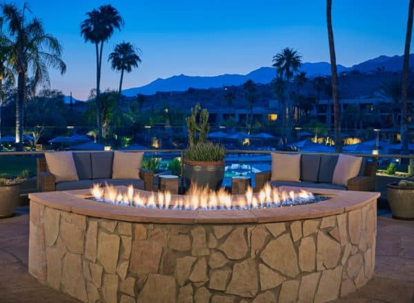 Hilton Tucson El Conquistador firepits | Resort Report: El Conquistador Tucson, A Hilton Resort