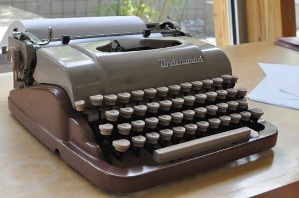 typewriter at UA Poetry Center | UA Poetry Center - Attraction Guide