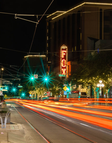 Outside Fox Tucson Theatre at Night Downtown | Fox Tucson Theatre - Attraction Guide