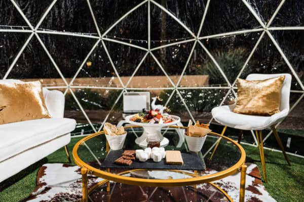 Cozy Igloo Experience Smores JW Marriott Starr Pass Resort Tucson Arizona | Resort Report: JW Marriott Tucson Starr Pass Resort & Spa