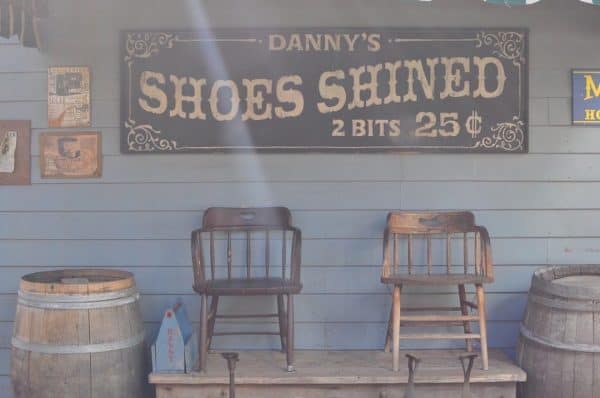 Dannys Shoes Shined at Trail Dust Town | Ultimate Guide to Trail Dust Town