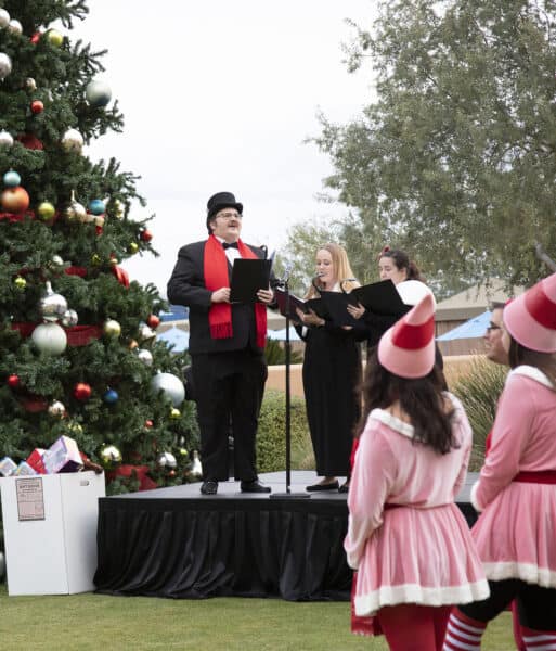 Elves Carolers Tuck In Winter Wonderland JW Marriott Starr Pass Resort Tucson | Resort Report: JW Marriott Tucson Starr Pass Resort & Spa