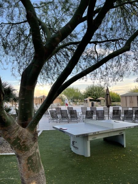 Ping Pong Table JW Marriott Tucson Starr Pass Resort | Resort Report: JW Marriott Tucson Starr Pass Resort & Spa