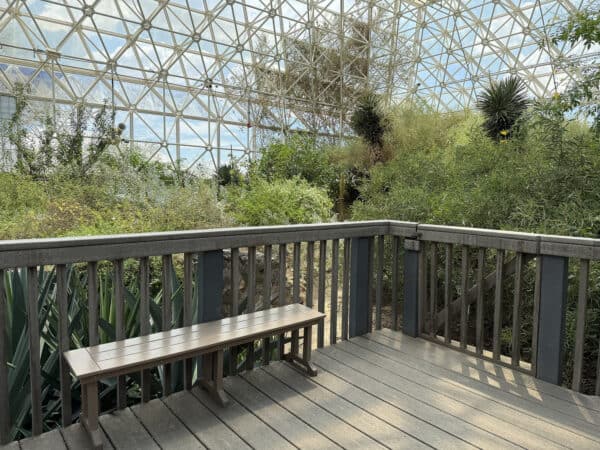 Bench Self Guided Tour Biosphere 2 Biome Oracle Arizona | Ultimate Guide to Biosphere 2