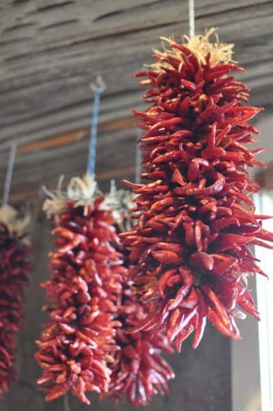 red chiles at La Cocina | Ultimate Guide to Tucson Food Tours