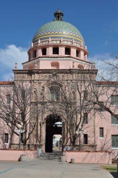 old Pima County Courthouse in Tucson | Ultimate Guide to Tucson Bike Tours