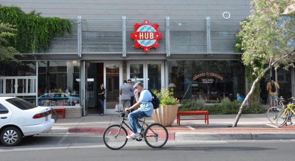 bicyclist in Downtown Tucson | Downtown Tucson - Things to Do, Places to Eat, Memories to Make