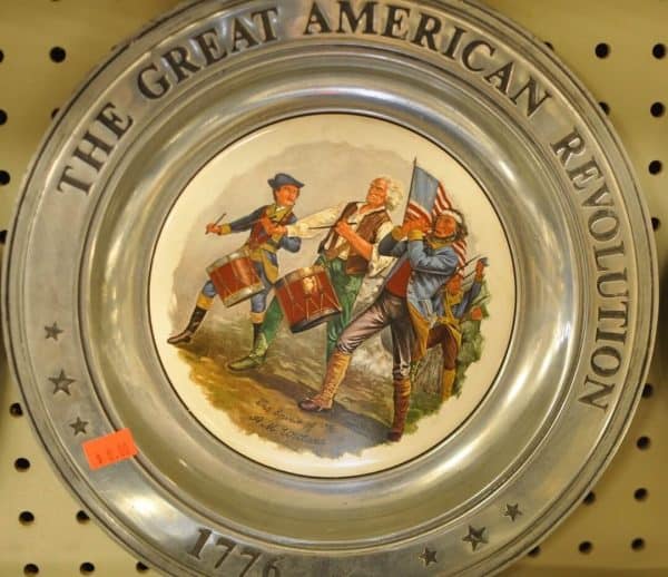 Great American Revolution plate at InJoy Thrift Store | InJoy Thrift Store - Clothes, Furniture, Books, Shoes, MORE
