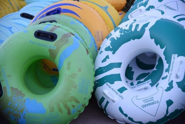 pick your tube color at Westin Kierland Resort | Road Trip Guide: Tucson to Scottsdale
