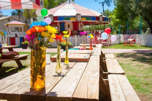 party at Polly Anna Park | Ultimate Guide to Trail Dust Town