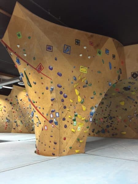 climbing wall at the bloc | The BLOC Bouldering & Fitness Guide