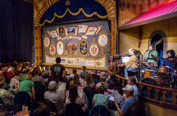 Gaslight Theatre stage and pre show music | The Gaslight Theatre - Tucson's Only Dinner Theatre Experience!