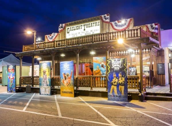 outside The Gaslight Theatre | The Gaslight Theatre - Tucson's Only Dinner Theatre Experience!