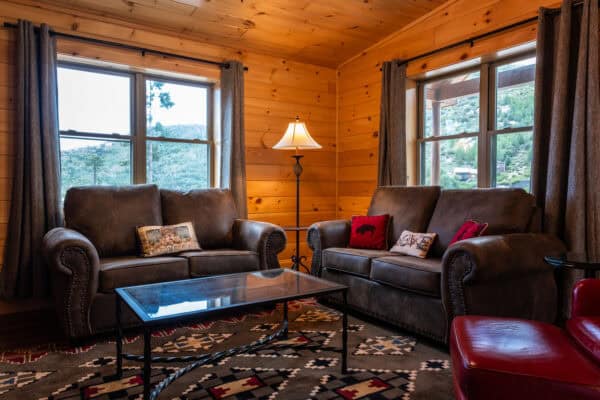 Mount Lemmon Lodge Cabin Living Room | Mount Lemmon | Ultimate Guide to Tucson's Favorite Mountain!