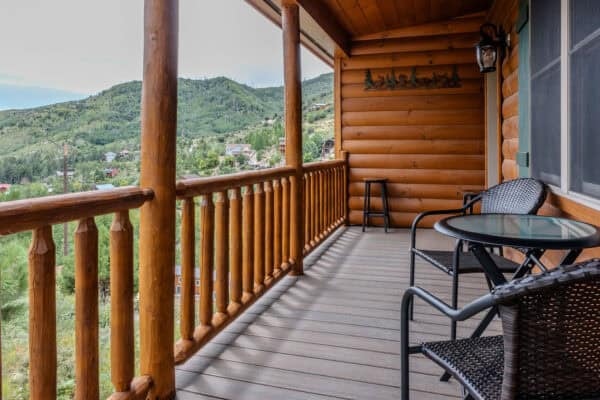Mount Lemmon Lodge Deck Cabin View | Mount Lemmon | Ultimate Guide to Tucson's Favorite Mountain!
