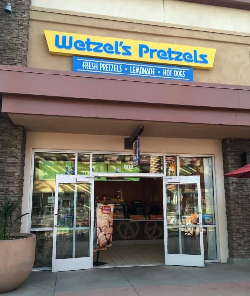 Wetzel s Pretzels at Tucson Premium Outlets | Tucson Premium Outlets Guide - Stores, Restaurants, Parking, Deals!