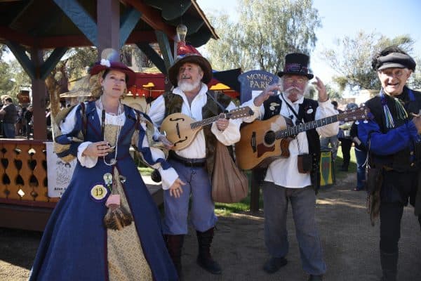 Band at Arizona Renaissance Festival