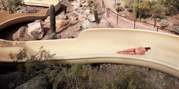 water slide at ritz dove mountain
