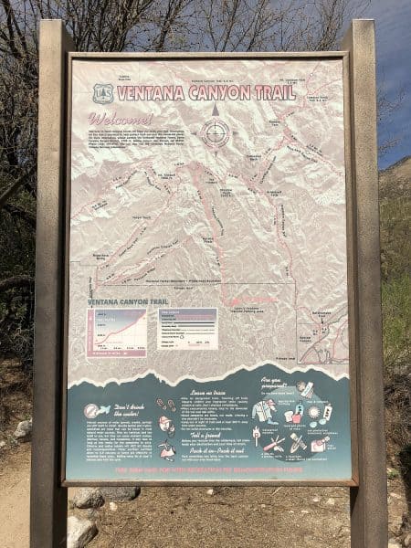 Ventana Canyon Trail Map | Ventana Canyon Trail: A Hiking Guide