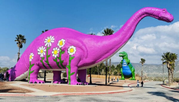 Cabazon Dinosaurs Re Painted California | Road Trip: Tucson to Irvine