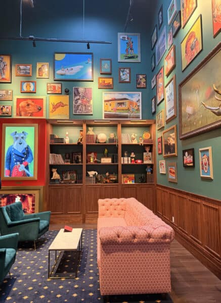 Hijinx Hotel Decor Colorful Irvine California | Road Trip: Tucson to Irvine