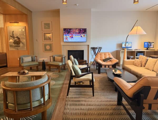 Seating Private Regency Club Hyatt Regency Irvine California | Road Trip: Tucson to Irvine