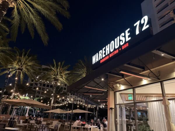 Warehouse 72 Modern Bistro Bar Hyatt Regency Irvine California | Road Trip: Tucson to Irvine