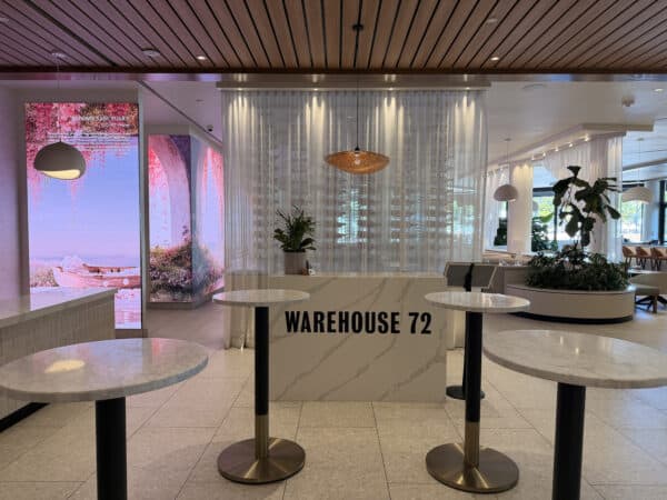 Warehouse 72 Posh Restaurant Hyatt Regency Irvine California | Road Trip: Tucson to Irvine