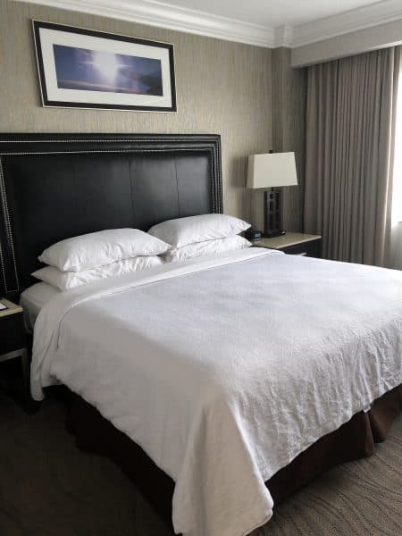room queen bed Embassy Suites Irvine | Road Trip: Tucson to Irvine
