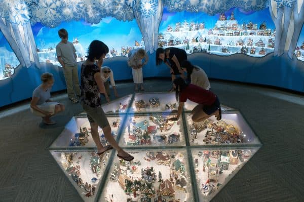 Snow Village Under Glass Mini Time Machine Museum | The Mini Time Machine Museum of Miniatures - Attraction Guide