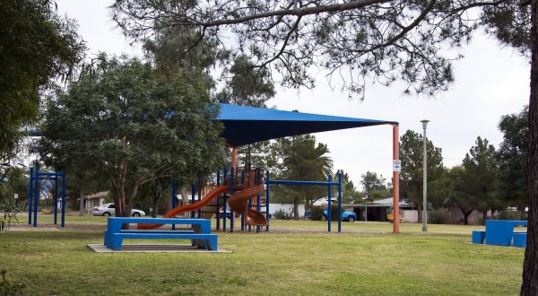 playground picnic tables Highland Vista Park | Park Profile: Highland Vista Park