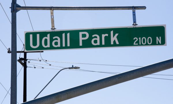 Udall Park street sign | Park Profile: Morris K. Udall Park