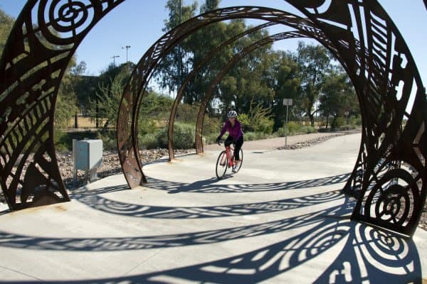 bicycling path near Udall Park | Park Profile: Morris K. Udall Park