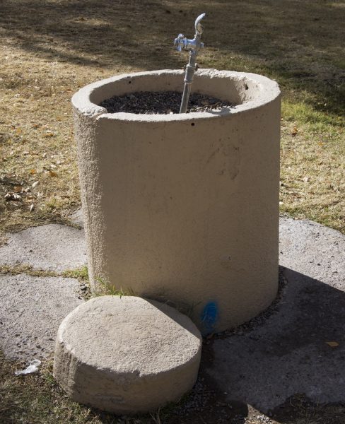 cement water fountain Armory Park | Park Profile: Armory Park
