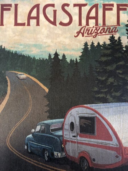 Flagstaff Arizona camping trailer vintage | Road Trip Guide: Tucson to Flagstaff