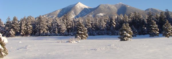 snowy peaks winter Flagstaff | Road Trip Guide: Tucson to Flagstaff
