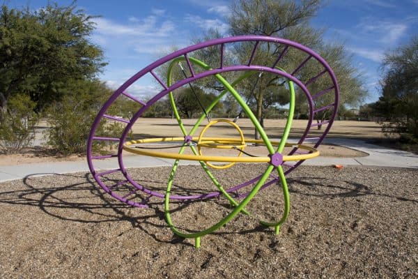 spinning gyroscope playground Purple Heart Park | Park Profile: Purple Heart Park