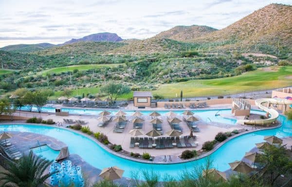 lazy river Tucson JW Marriott Starr Pass | 5 Best Hotel Pools for Kids in Tucson