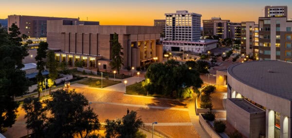 Downtown Tucson Convention Center Night | Tucson Convention Center - Tickets, Parking, Dining