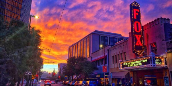 Fox Tucson Theatre downtown sunset | Downtown Tucson - Things to Do, Places to Eat, Memories to Make